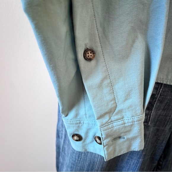 Women’s The North Face Summit Series Lunker’s Outdoor Blue Shirt Jacket Size S - Picture 10 of 10